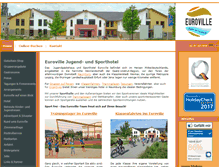 Tablet Screenshot of euroville.de